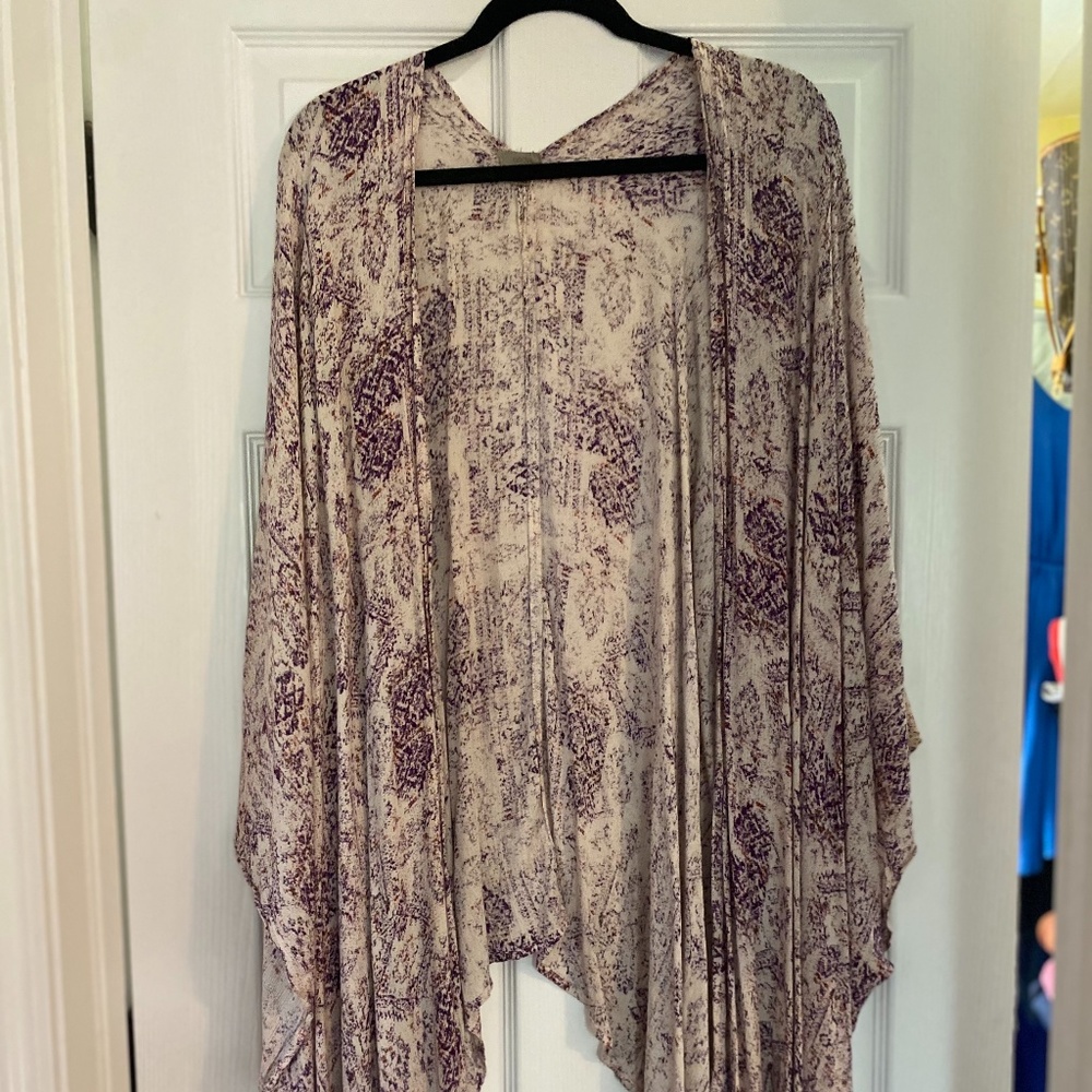 Urban Outfitters Purple Kimono - One Size
